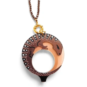 Lucertola ocellata rosa